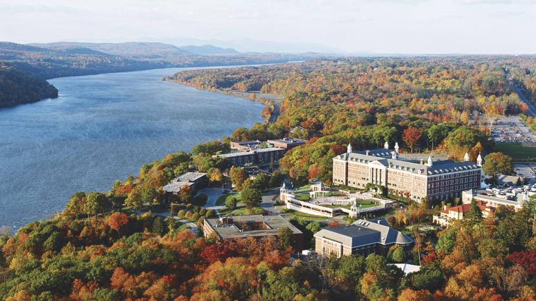 An aerial view of the Culinary Institute of America in New York’s Hudson Valley An aerial view of the Culinary Institute of America in New York’s Hudson Valley