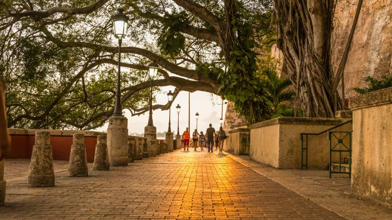 El Paseo de la Princesa, a scenic promenade featuring restaurants and shopping El Paseo de la Princesa, a scenic promenade featuring restaurants and shopping