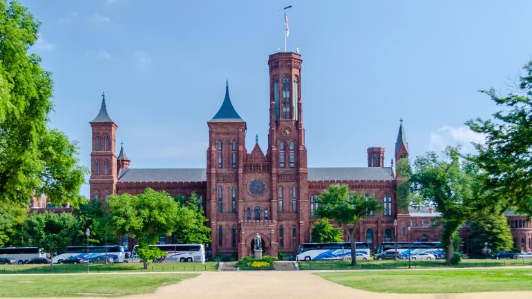 The Smithsonian Institution on the National Mall, future home to the National Museum of the American Latino The Smithsonian Institution on the National Mall, future home to the National Museum of the American Latino