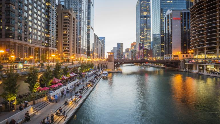 A view of Chicago, Illinois, where the USA’s longest-running Disability Pride Parade takes place A view of Chicago, Illinois, where the USA’s longest-running Disability Pride Parade takes place