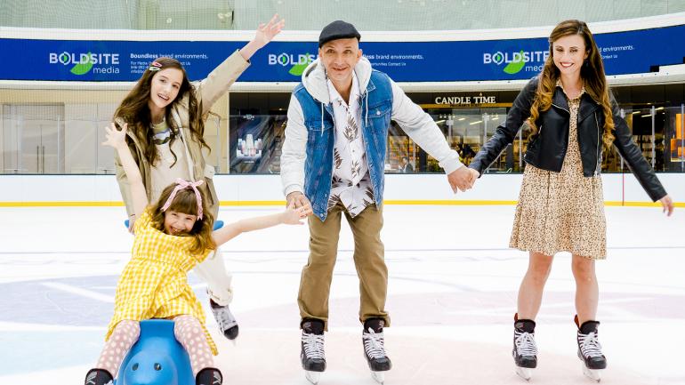Beginner-friendly ice skating at The Rink at American Dream Beginner-friendly ice skating at The Rink at American Dream