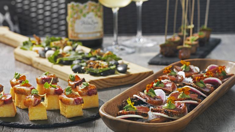 Innovative cuisine offerings at TERRACE at South Coast Plaza Innovative cuisine offerings at TERRACE at South Coast Plaza