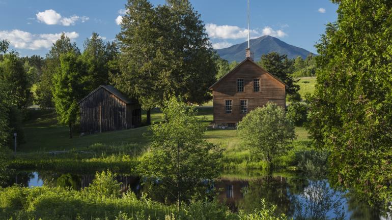 An idyllic scene at the John Brown Farm State Historic Site in Lake Placid An idyllic scene at the John Brown Farm State Historic Site in Lake Placid