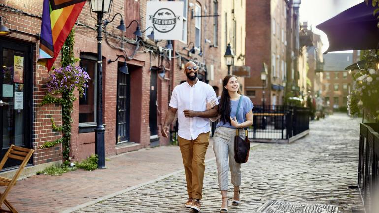 Strolling through Portland, Maine's walkable downtown Strolling through Portland, Maine's walkable downtown