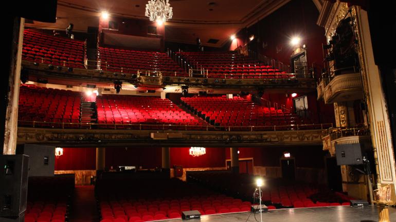 The interior of the world-famous Apollo Theater in New York City The interior of the world-famous Apollo Theater in New York City