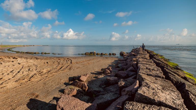 The Texas City Dike in Texas City, Texas The Texas City Dike in Texas City, Texas