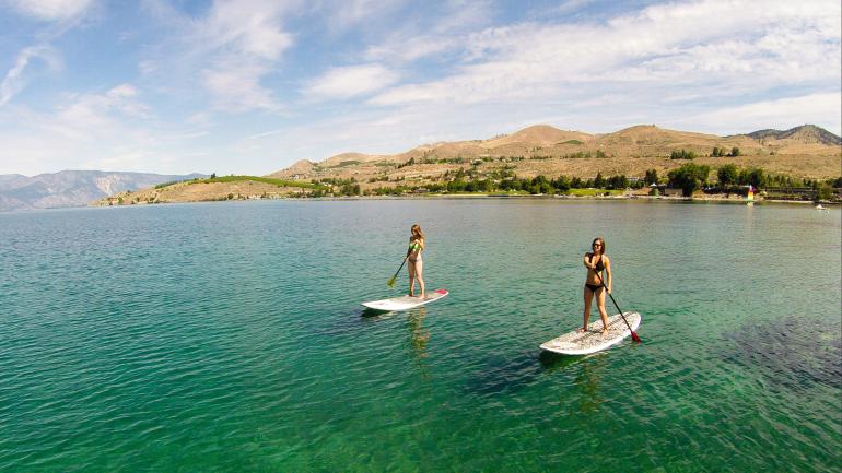 A lovely day on the waters of Lake Chelan A lovely day on the waters of Lake Chelan
