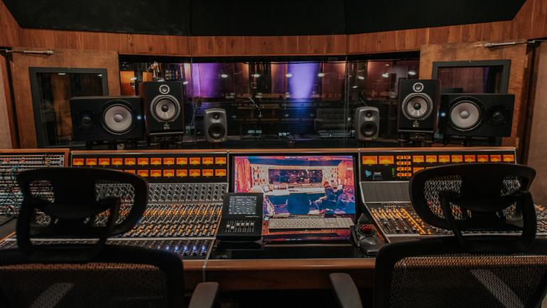 The intricate soundboards of Historic Studio A at Capricorn Sound Studios, where Southern rock artists such Charlie Daniels and The Allman Brothers Band recorded their hits The intricate soundboards of Historic Studio A at Capricorn Sound Studios, where Southern rock artists such Charlie Daniels and The Allman Brothers Band recorded their hits