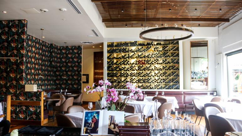 The chic dining room of Michelin-starred eatery Frasca Food and Wine in Boulder The chic dining room of Michelin-starred eatery Frasca Food and Wine in Boulder