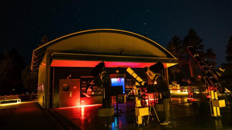 The Giovale Open Deck Observatory at Lowell Observatory The Giovale Open Deck Observatory at Lowell Observatory