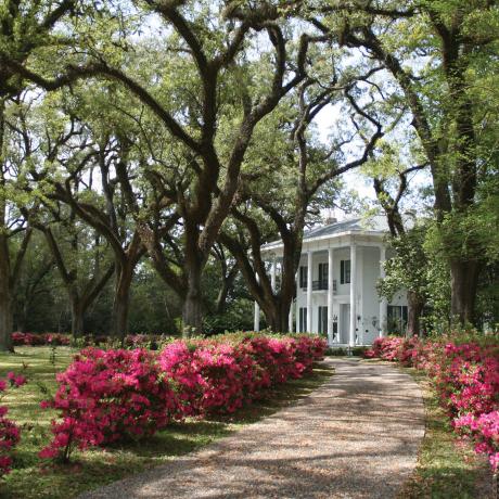 The historic Bragg-Mitchell Mansion in Mobile