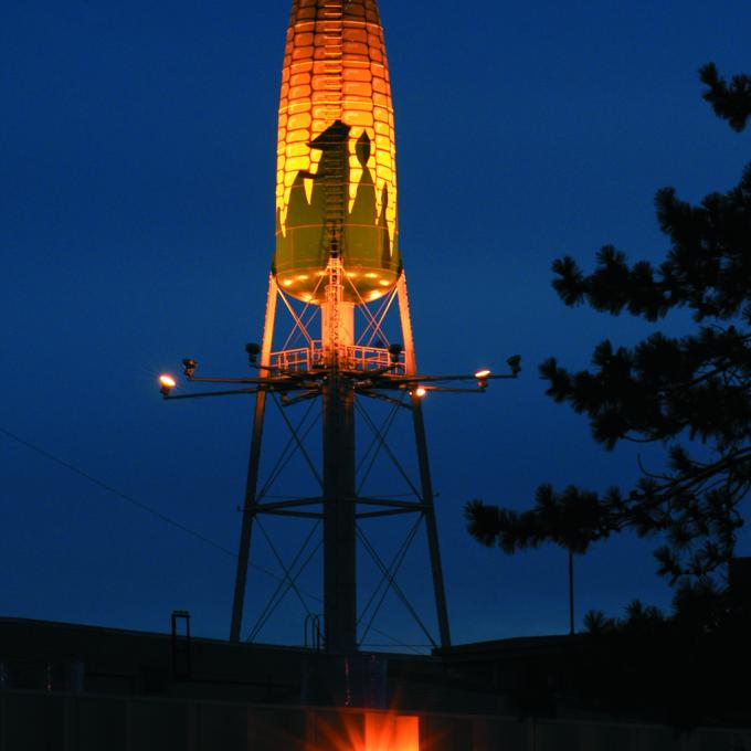 Historic Ear of Corn Water Tower reigns supreme over Rochester Historic Ear of Corn Water Tower reigns supreme over Rochester