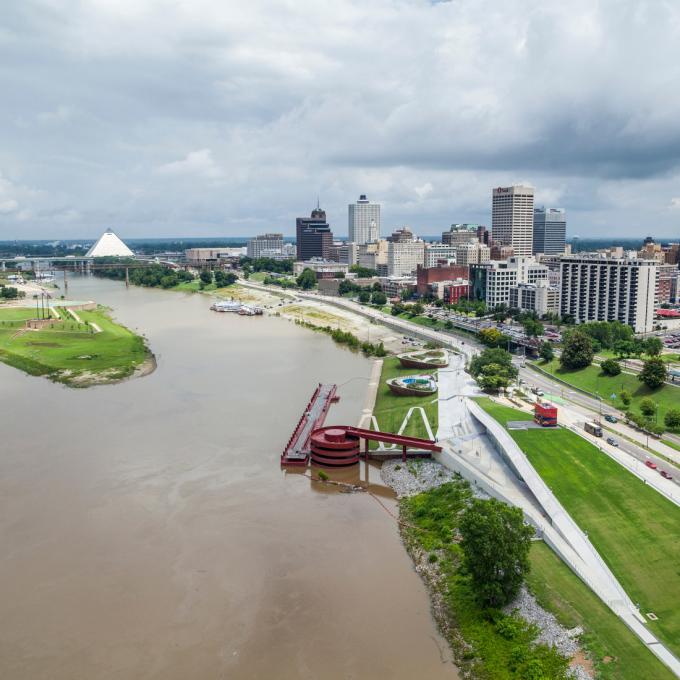 The Memphis skyline The Memphis skyline