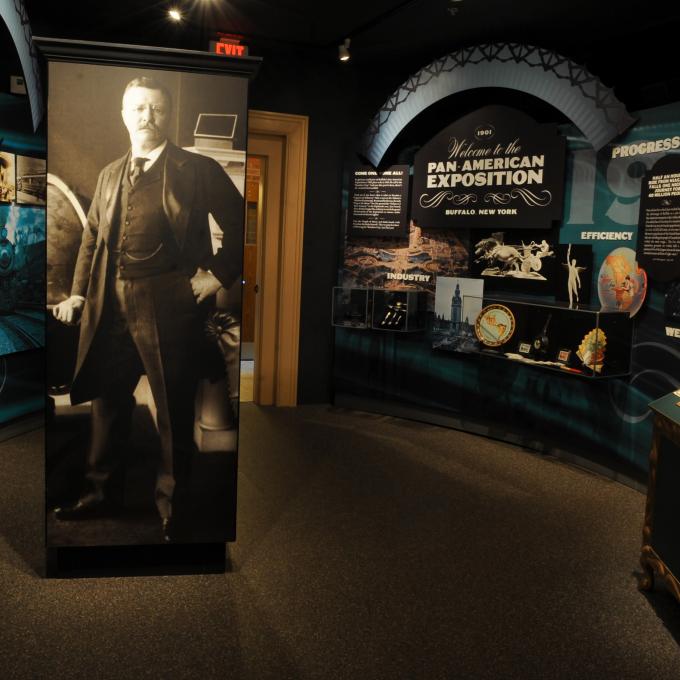 Exhibits at the Theodore Roosevelt Inaugural National Historic Site Exhibits at the Theodore Roosevelt Inaugural National Historic Site