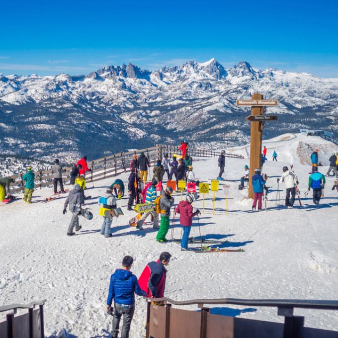 Mammoth Lakes has few year-round residents, but welcomes more than 1 million tourists every year. Mammoth Lakes has few year-round residents, but welcomes more than 1 million tourists every year.