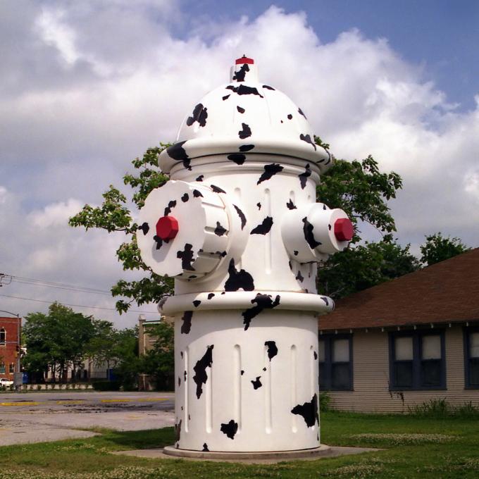 La boca de incendios más grande del mundo, en Beaumont, Texas La boca de incendios más grande del mundo, en Beaumont, Texas