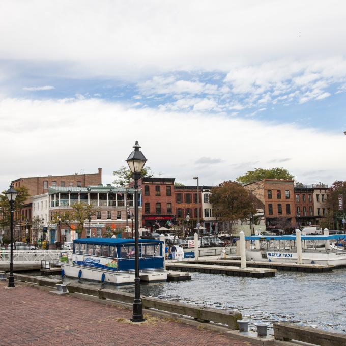 The Fell's Point Historic District in Baltimore, Maryland The Fell's Point Historic District in Baltimore, Maryland