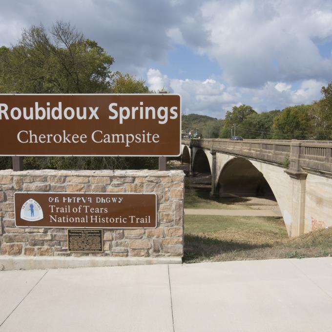 Roubidoux Springs on the Trail of Tears Roubidoux Springs on the Trail of Tears