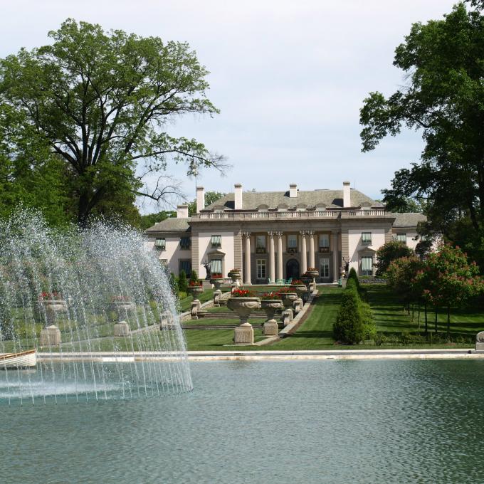 Nemours Mansion, the country estate of the late industrialist and philanthropist Alfred I. duPont Nemours Mansion, the country estate of the late industrialist and philanthropist Alfred I. duPont