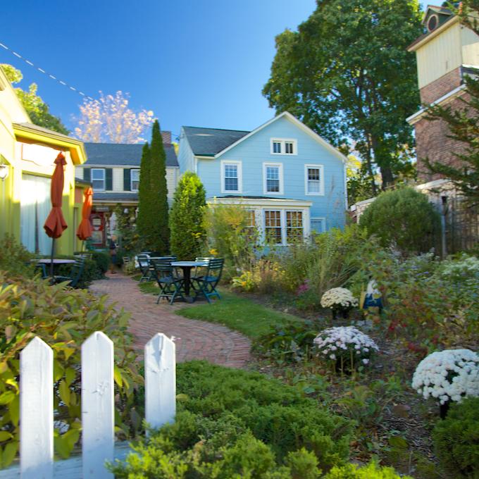Picturesque buildings in the town of New Rochelle in New York State's Hudson Valley Picturesque buildings in the town of New Rochelle in New York State's Hudson Valley