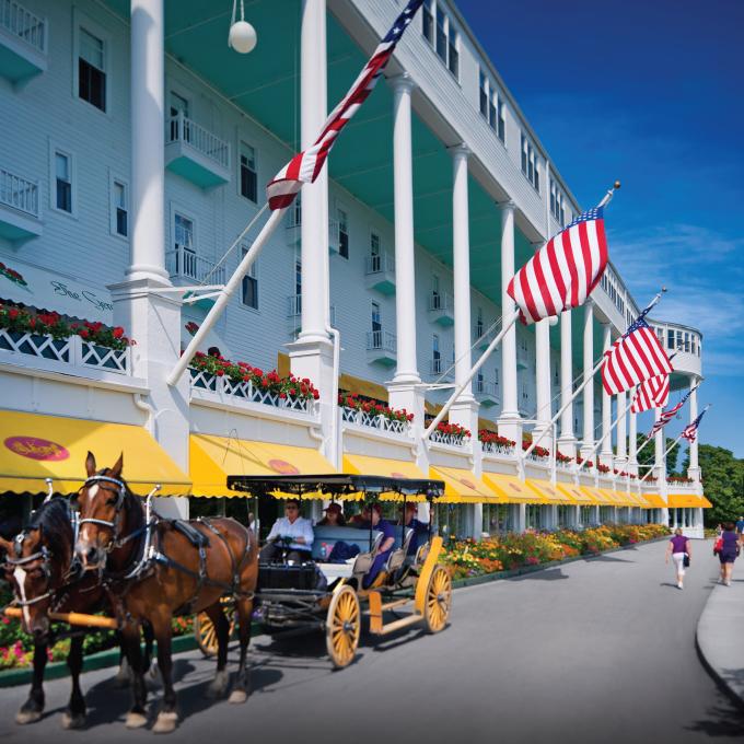 A slower pace in Mackinac Island A slower pace in Mackinac Island