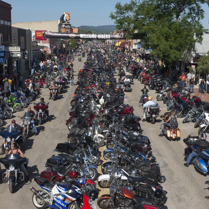 Thousands of motorcyclists gathered for South Dakota’s Sturgis Motorcycle Rally Thousands of motorcyclists gathered for South Dakota’s Sturgis Motorcycle Rally