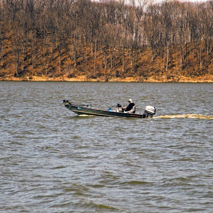 Bloomington’s Lake Monroe is the largest lake entirely situated in Indiana. Bloomington’s Lake Monroe is the largest lake entirely situated in Indiana.
