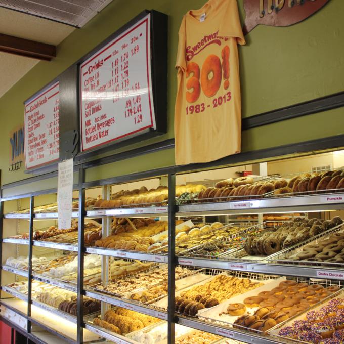 Much more than a baker’s dozen on offer at Sweetwaters Donut Mill Much more than a baker’s dozen on offer at Sweetwaters Donut Mill