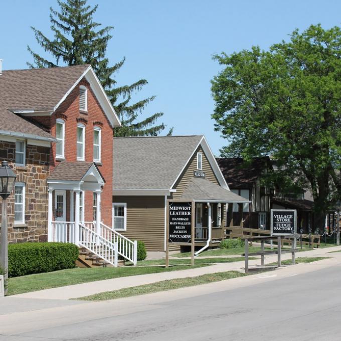 The Amana Colonies, 20 minutes northwest of Iowa City, were founded by German Pietists in the 1700s and are now a tourist attraction with German-themed restaurants, woodworking shops, a brewery and craft shops. The Amana Colonies, 20 minutes northwest of Iowa City, were founded by German Pietists in the 1700s and are now a tourist attraction with German-themed restaurants, woodworking shops, a brewery and craft shops.