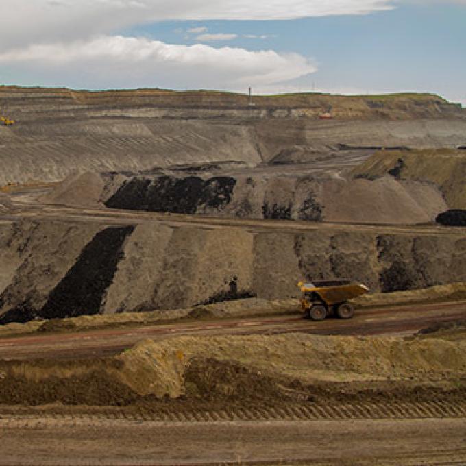 Touring a coal mine in Campbell County, Wyoming Touring a coal mine in Campbell County, Wyoming