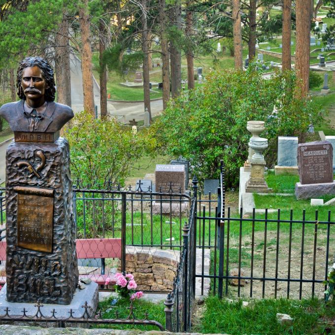 Wild Bill Hickok’s grave Wild Bill Hickok’s grave