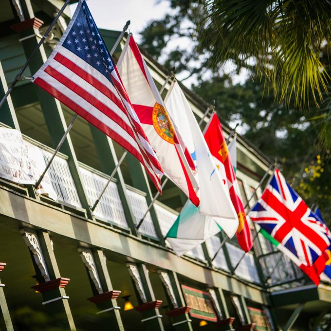 The eight flags of Amelia Island, Florida The eight flags of Amelia Island, Florida