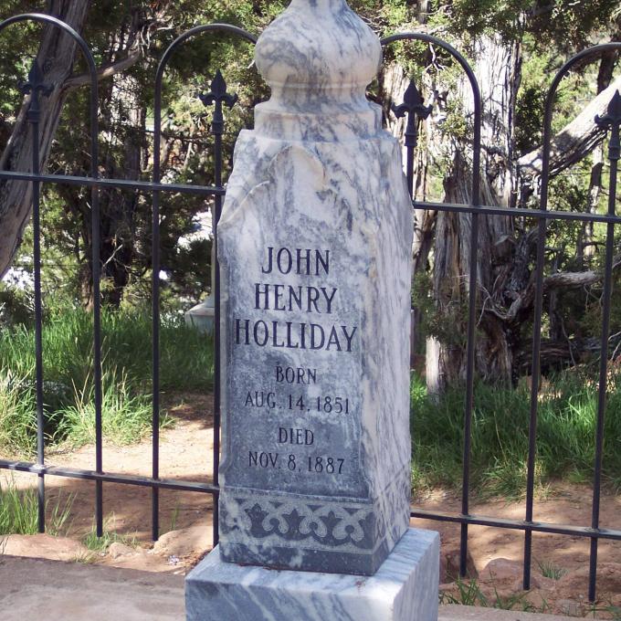 Doc Holliday's grave in Glenwood Springs, Colorado Doc Holliday's grave in Glenwood Springs, Colorado