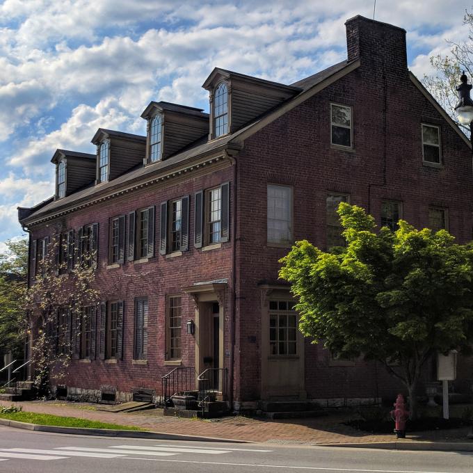 The McLean House in downtown Bardstown, Kentucky The McLean House in downtown Bardstown, Kentucky