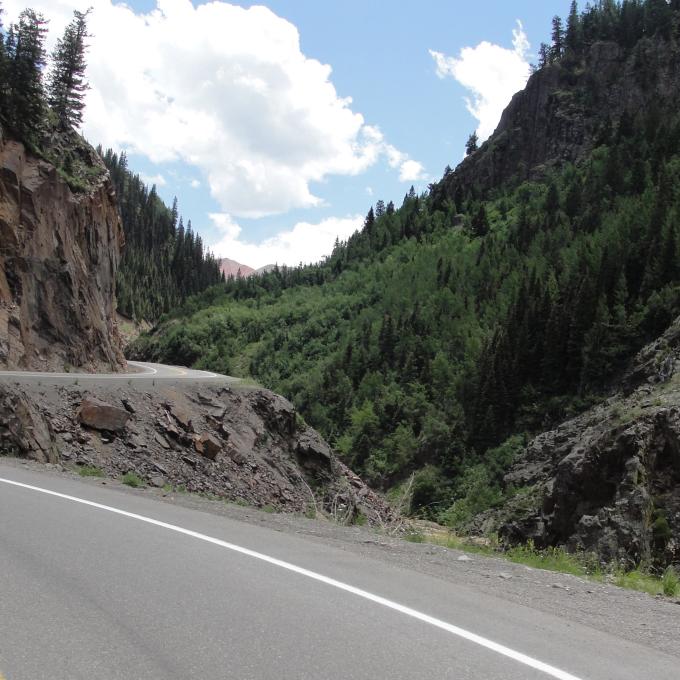 The San Juan Skyway, which features a stretch called Million Dollar Highway between Durango and Ouray, is considered one of the USA’s most scenic drives. The San Juan Skyway, which features a stretch called Million Dollar Highway between Durango and Ouray, is considered one of the USA’s most scenic drives.