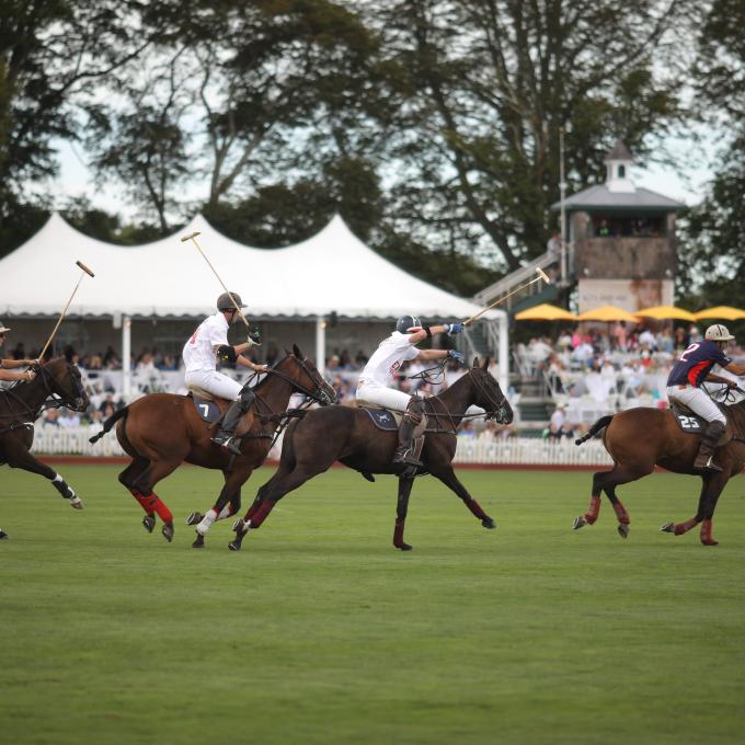 Polo match in Newport, Rhode Island Polo match in Newport, Rhode Island