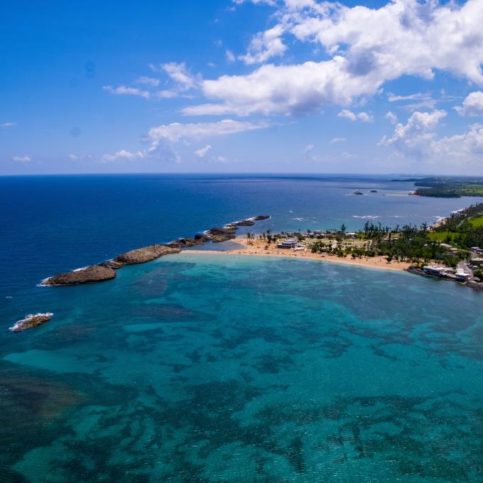 Aerial view of Vega Baja, Puerto Rico Aerial view of Vega Baja, Puerto Rico