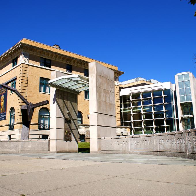 Exterior of the Albany Institute of History & Art Exterior of the Albany Institute of History & Art