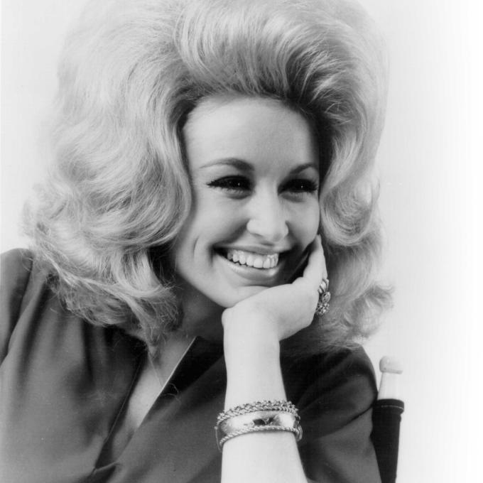 A photo of Dolly Parton who played in Knoxville, Tennessee A photo of Dolly Parton who played in Knoxville, Tennessee