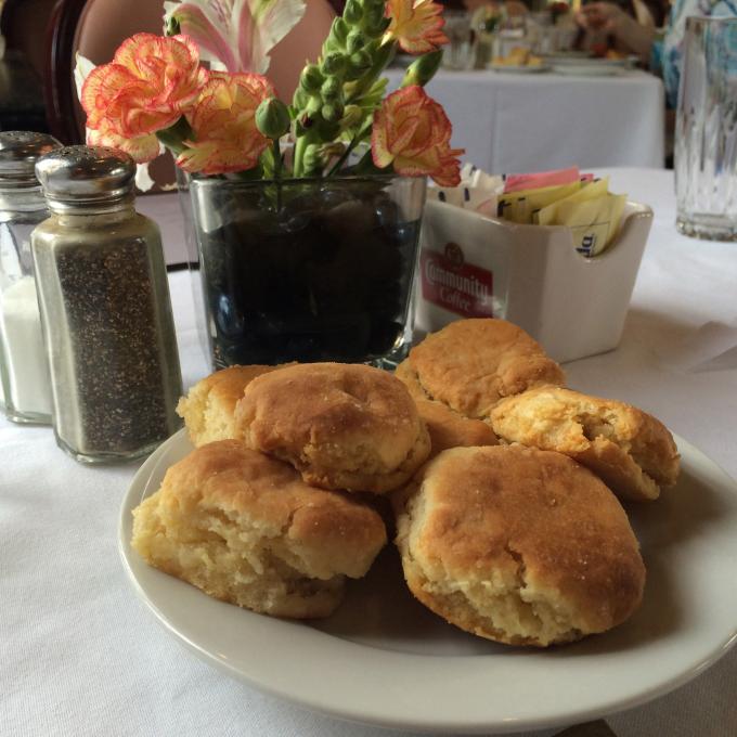 Biscuits at a Natchez, Mississippi, restaurant Biscuits at a Natchez, Mississippi, restaurant