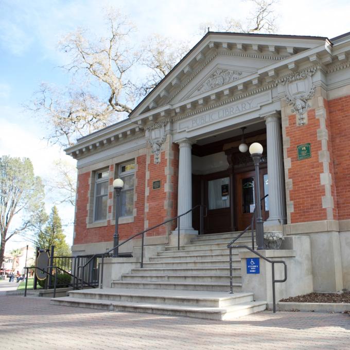 The Carnegie Library in downtown Paso Robles, California The Carnegie Library in downtown Paso Robles, California