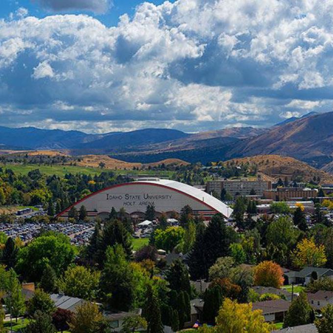 Holt Arena in Pocatello, Idaho Holt Arena in Pocatello, Idaho