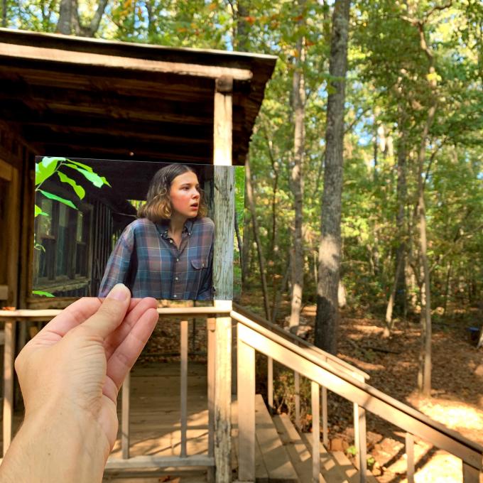 Hopper's Cabin featured in “Stranger Things” in Powder Springs, Georgia Hopper's Cabin featured in “Stranger Things” in Powder Springs, Georgia