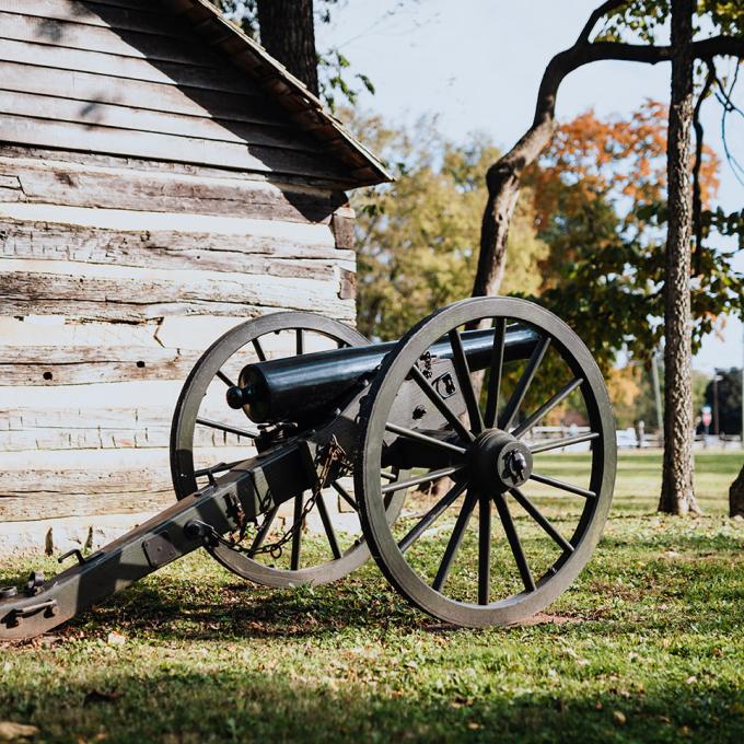 The American Civil War-era Carter house in Franklin, Tennessee The American Civil War-era Carter house in Franklin, Tennessee