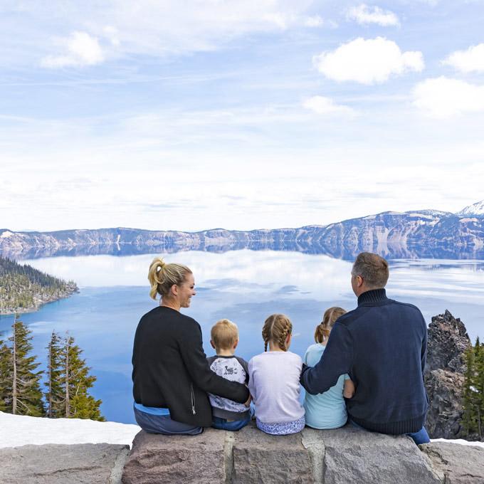 Crater Lake National Park near Klamath Falls, Oregon Crater Lake National Park near Klamath Falls, Oregon