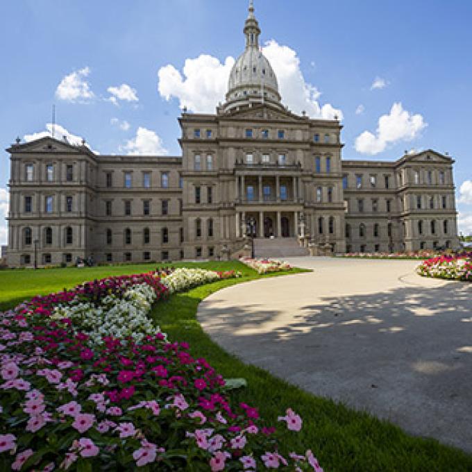 Michigan State Capitol Building in Lansing Michigan State Capitol Building in Lansing