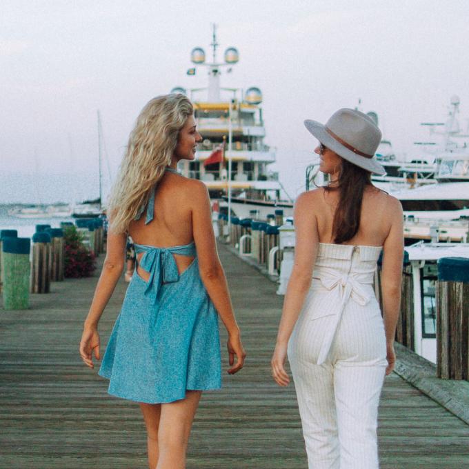 A marina in Cape Cod, Massachusetts