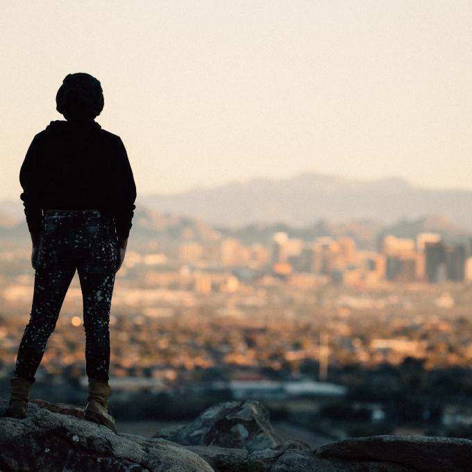 Overlooking Phoenix, Arizona