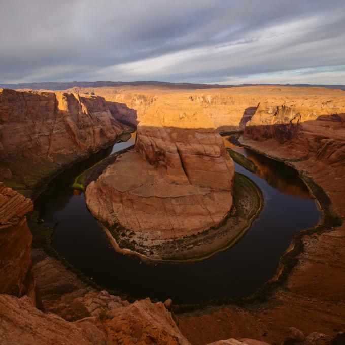 Horseshoe Bend at the Glen Canyon National Recreation Area in Page, Arizona
