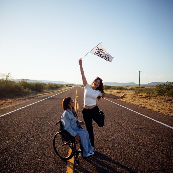 Sightseeing along Route 66 